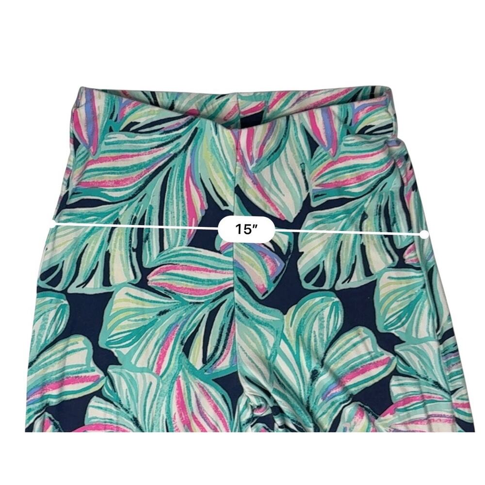 Lilly Pulitzer Weslee Palazzo Wide Leg Pant XS‎ High Tide Bohemian Cottagecore - Picture 6 of 11